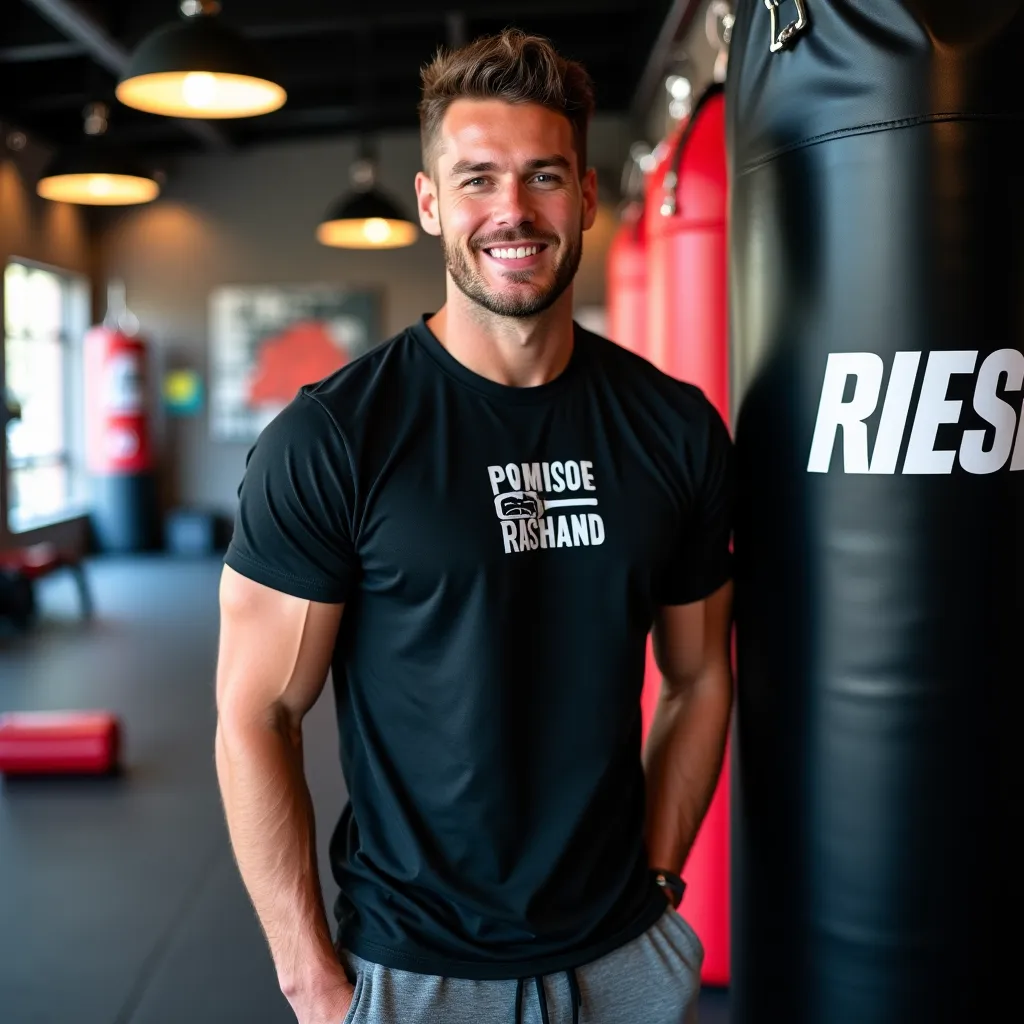 Entrenador corrigiendo la postura de un alumno durante un entrenamiento.